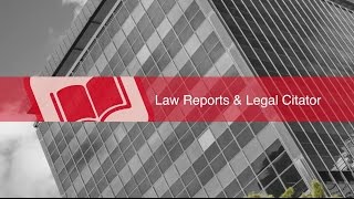 Law Reports and Legal Citator