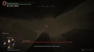 Secret dialogue with Beast Clergyman after all deathroots