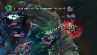 When your Thresh tries to steal Baron