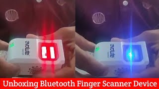 Bluetooth Biometric Device | Bluetooth Finger Scanner Device | unboxing