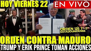 ¡URGENTE🔴¡SE ACABÓ! TRUMP Y ERIK PRINCE PREPARAN EL GOLPE FINAL CONTRA MADURO ESTE 10 DE ENERO