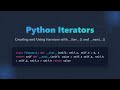 Python Iterators: A Beginner's Guide to Iteration Protocol