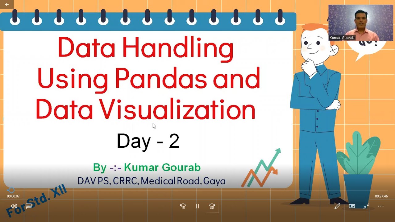 Data Handling Using Pandas And Data Visualization For Std XII Day 2 By ...