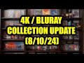 4K / BLURAY COLLECTION UPDATE (8/10/24)