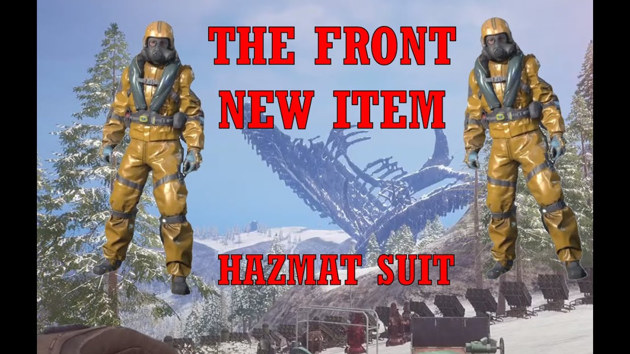 The Front Update New Item Hazmat Suit Youtube