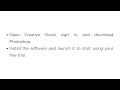 how to get photoshop free trial