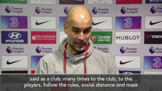 Footballers no different to other professions - Guardiola on Mendy breach