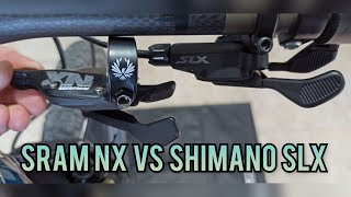 Palanca Shimano SLX Vs Sram NX! #shorts