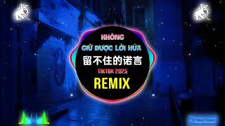 金钰儿 - 留不住的诺言 (DJ长梦版) Không Giữ Được Lời Hứa (Remix Tiktok 2025) - Kim Ngọc Nhi | Tiktok Douyin DJ抖音版