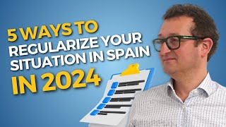 5 WAYS TO REGULARIZE YOUR SITUATION IN SPAIN AND OBTAIN YOUR RESIDENCE PERMIT 📌