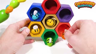 Toy Bee Learning Video for Toddlers - Learn Spanish and English Colors, Numbers, and Words for Kids!