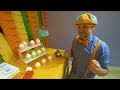 Blippi Visits an Indoor Playground (Jumping Beans)  BEST OF BLIPPI  Educational Videos for Kids