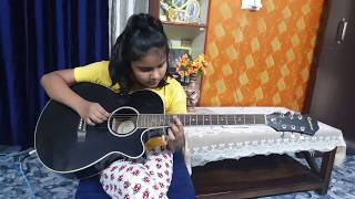 Pukarta Chala Hoon Main -- Intro Music --Full Guitar Cover/Guitar Tabs by Aradhya Singh