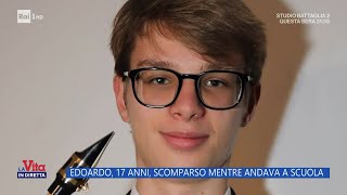 17enne scomparso mentre andava a scuola - La Vita in Diretta 26/03/2024