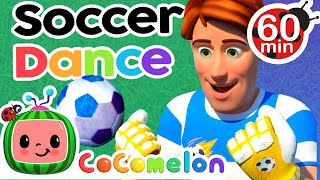 Soccer Dance - WORLD CUP | Cocomelon | Dance Party Compilation 2022 | Sing and Dance Along