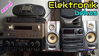 Review jujur elektronik bekas hasil berburu di pasar loak