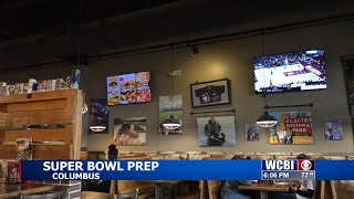 Local restaurants prepares for large crowds ahead of Super Bowl