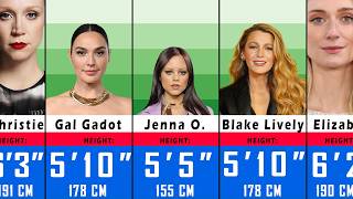 100+ Real Heights of Hollywood Actresses That Will Surprise You