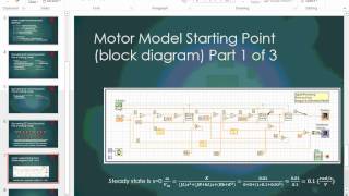 Labview Motor Modeling and Closed Loop PID Part 1 of 3