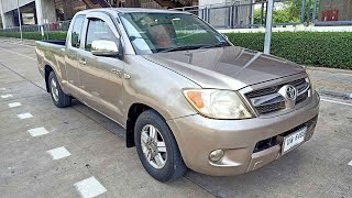 Toyota Vigo 2,500cc ปี2005 ตัวE รถยอดนิยม 🚩ราคา129,000บาท ✔ เครื่องเดิม 2,500cc  แน่นๆ แรงๆ