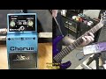 vintage vshock chorus pedal stereo review yet another gear demo 13