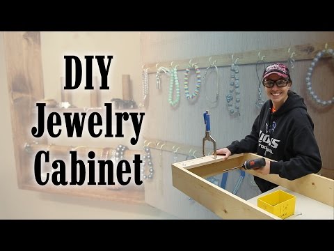 Jamie And I Making A Jewelry Organizer Cabinet Jamie And I Making A Jewelry Organizer Cabinet