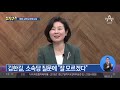 암 선고·투병 김한길… 최명길의 ‘극진’ 내조 김진의 돌직구쇼