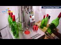 Semi auto wine filling, capping & Labeling machine