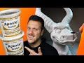 Making a GIANT Dragon Sculpture with APOXIE SCULPT (Epoxy Clay First Impressions + Sculpture)