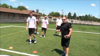 Football Training - Quick first step and Explosion