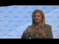 Greg Kriek and Arianna Huffington- One Young World Summit