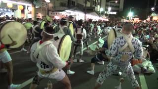 徳島阿波踊り　苔作　2015 8/14 大岩食品前