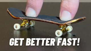 HOW TO GET BETTER AT FINGERBOARDING!