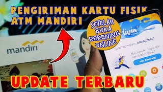 Terbaru! Prosedur Pengiriman Kartu ATM Mandiri Setelah Buka Rekening Mandiri Online | BKD tutorrials