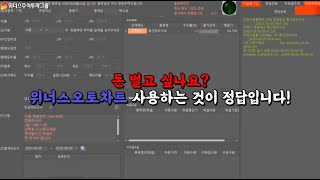 위너스수익반! 이것만 있으면 주식투자 끝! 매일 일당 받는 기분! (실제 매매 영상입니다!)