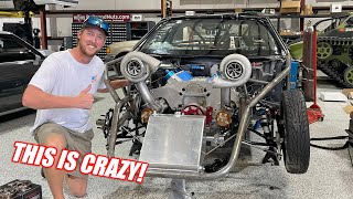 Leroy 2.0 Will Destroy ALL!!! Turbos Are Mounted, Transmission Is In, Wiring Has Begun!!!