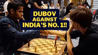 Dubov is against India's No. 1!! | GM Daniil Dubov vs. GM Arjun Erigaisi | World Blitz Team 2024