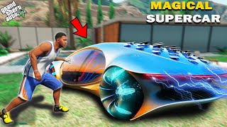 GTA 5 : Franklin & Shinchan Stealing Magical Super car In GTA 5 ! (GTA 5 Mods)