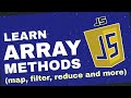 Learn JavaScript Array Methods: forEach, map, filter, and more