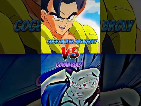 Gogeta Vs Beast Gohan - YouTube