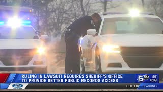 Knox County Sheriff's Office required to provide better public record access