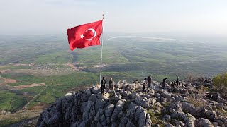 Adıyamanlı gençlerin bayrak sevgisi