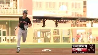 Jordan Patterson goes yard for the Isotopes