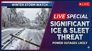 Winter Storm Watch: Ice & Snow Threat for the Carolinas [Ep. 569]