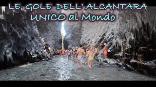 GOLE DELL' ALCANTARA E LE SUE PARETI LAVICHE - Sicily