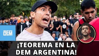 ¡TEOREMA EN LA DEM ARGENTINA!