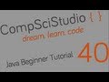 Java Beginner Programming Tutorial 40 This Keyword