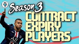 FIFA 20: SEASON 3 CONTRACT EXPIRY PLAYERS