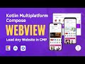 How to Create Webview App in Compose Multiplatform | Kotlin Multiplatform Webview 