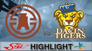 20170107 SBL超級籃球聯賽 台銀VS達欣 Highlight